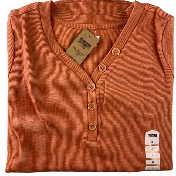 Women’s Makers Studio Cotton Rib Slub T Shirt - Picture 3 of 7